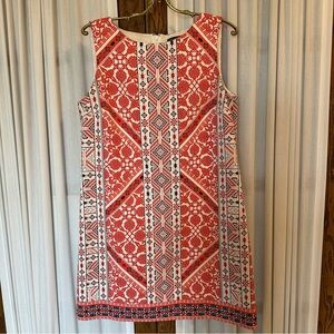 Brooks Brothers Sleeveless Print Sheath Dress